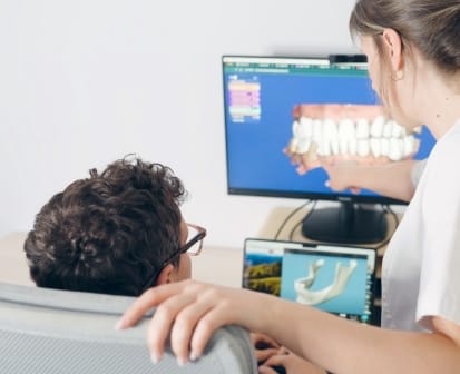 Patient dentisterie numérique